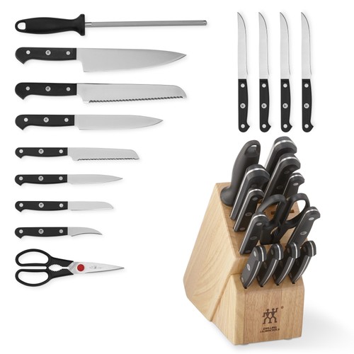 Zwilling gourmet knife - knife, block