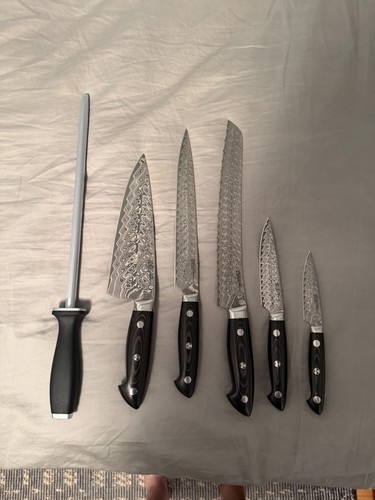 Bob kramer damascus collection - damascus,